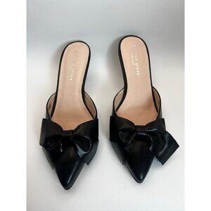 Patricia Green Black Heels with Bow